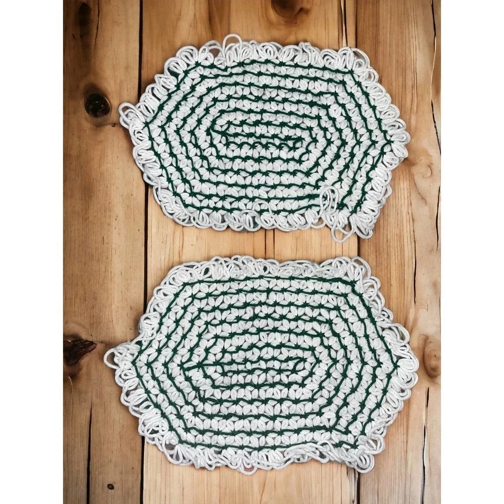 Vintage Crochet Placemats